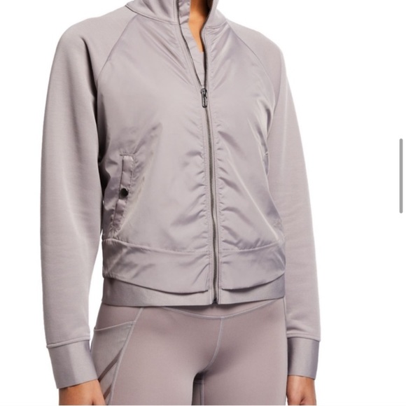 Under Armour Misty Copeland Signature Layer Jacket Purple Lavender Grey Jacket - Picture 15 of 15